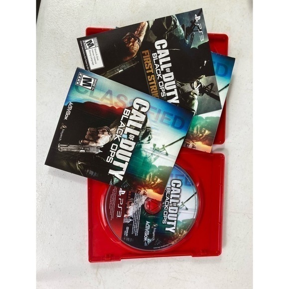 Playstation Call of Duty Black Ops Video Game PS3 Rated M 17+ Authentic Action - Picture 8 of 10